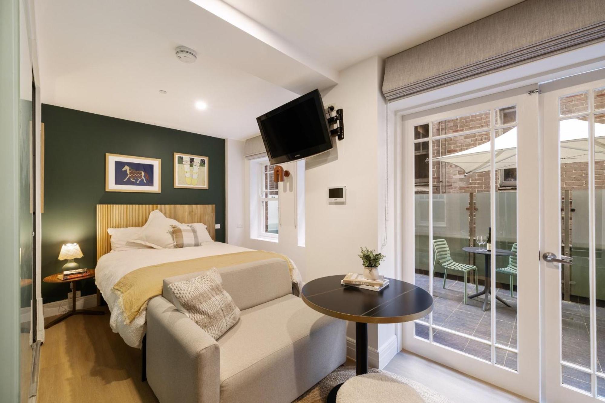 Studio with Balcony